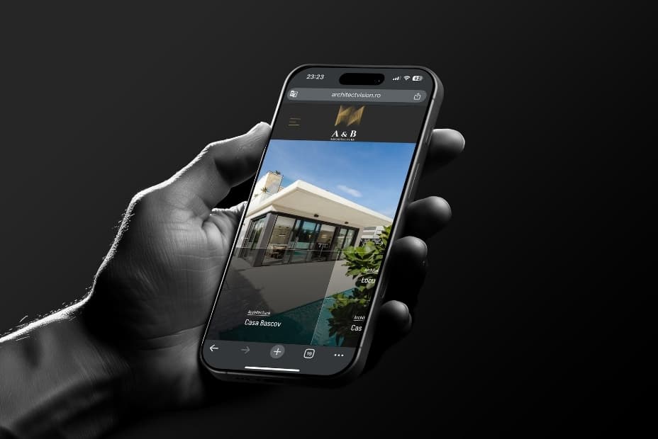 Website pe telefon mobil - Magnitude Web
